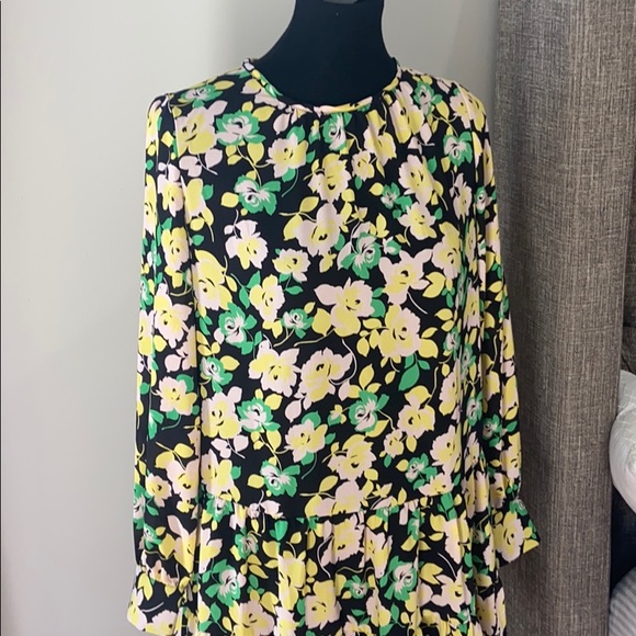 SOLD NWT Who what Wear floral babydoll dress - Picture 3 of 13